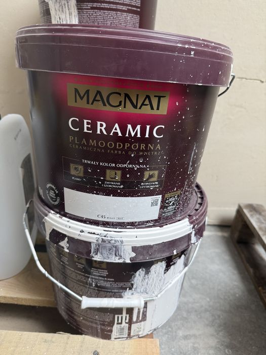 Farba Magnat Ceramic C45 biały 10 l