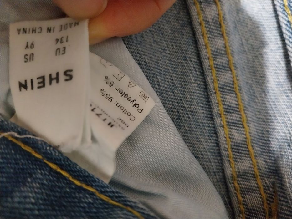 Jeansy dziewczęce rozm 134