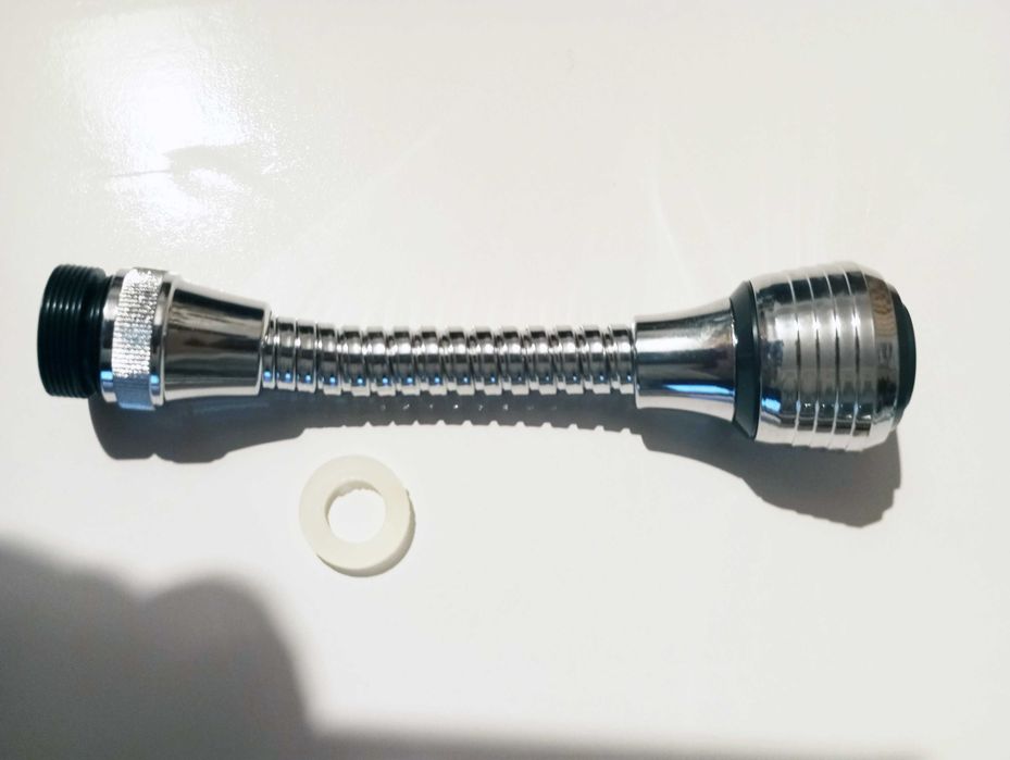 Obrotowy PERLATOR z PRZEDLUŻKĄ aerator wodooszczędny NOWY