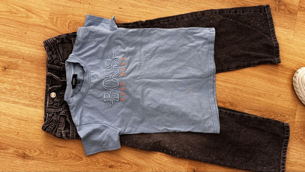 Bluzka spodnie bluza 128 h&m coolkids reserved 4F