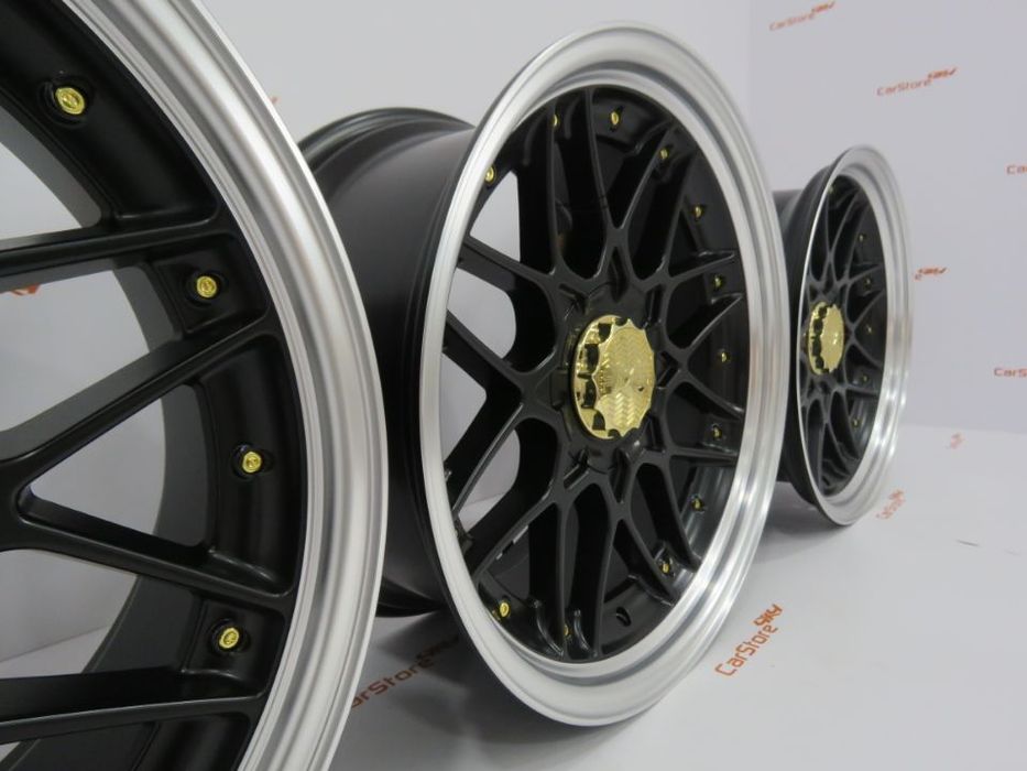 Jantes Haxer HX025 18 '' 8 et 30 + 9 et 35 5x120 Pretas + Polidas
