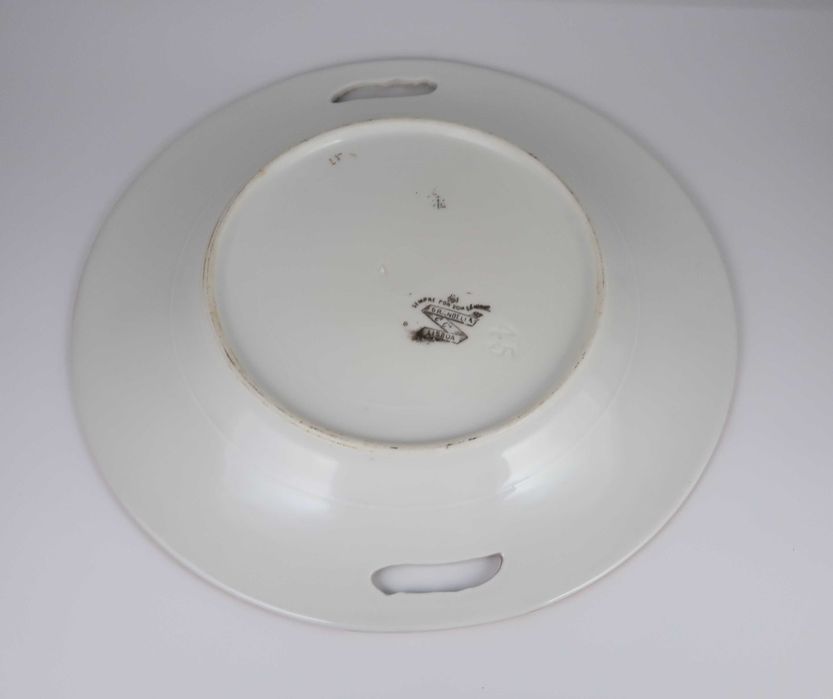 Prato de torradas porcelana Séc. XIX/XX (Grandella)