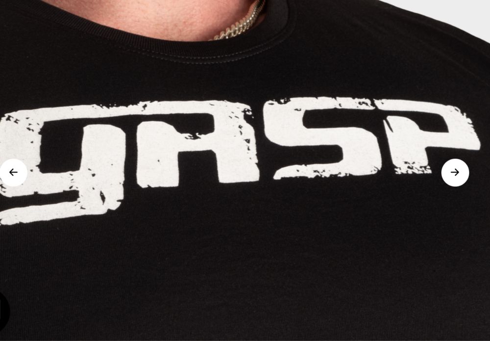 GASP legacy gym tee XL