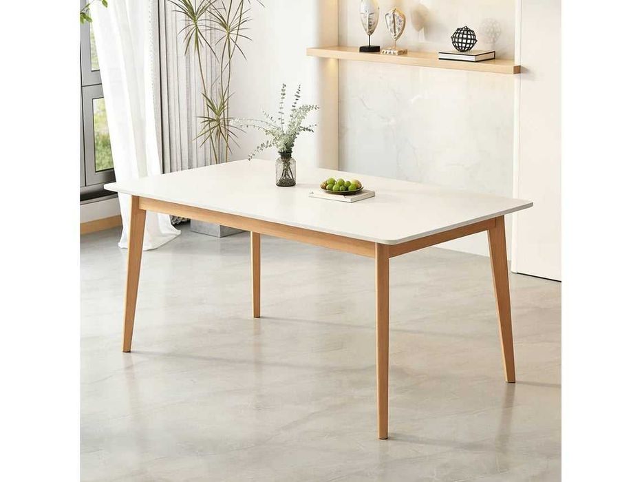 Mesa de Refeição Minimalista - Estilo Escandinavo - NOVO