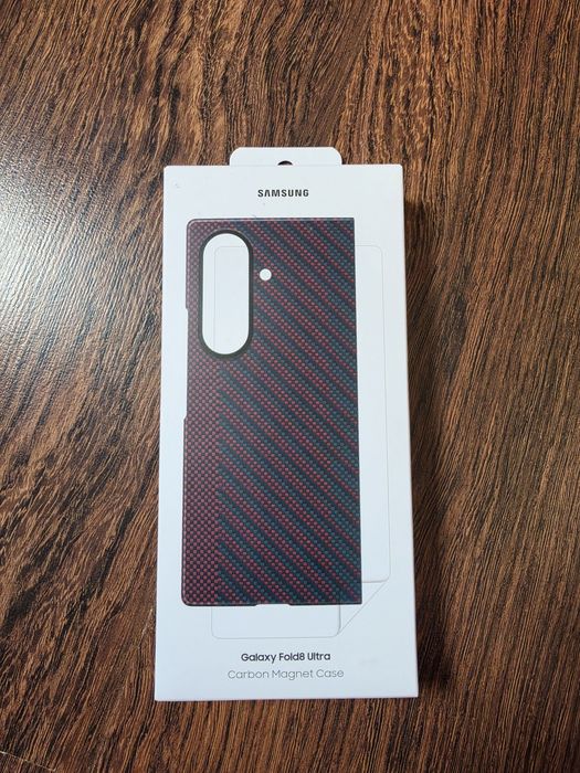 Чохол Samsung Carbon magnet Case до Galaxy Fold 8 Ultra