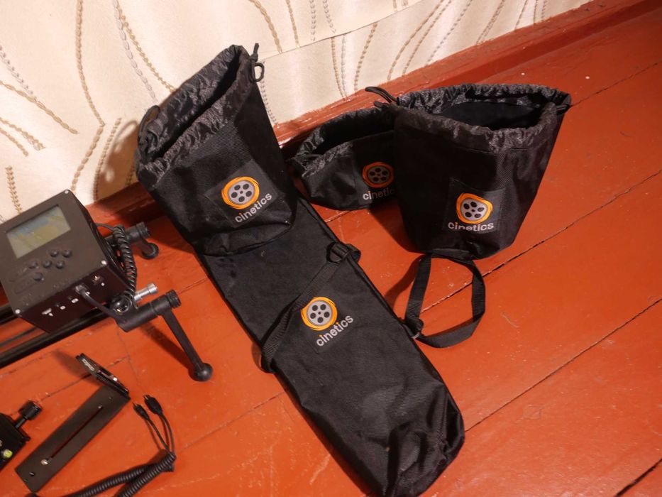 Моторизований слайдер Cinetics Axis360 Pro+Cinetics SkatePlate 2 мотор