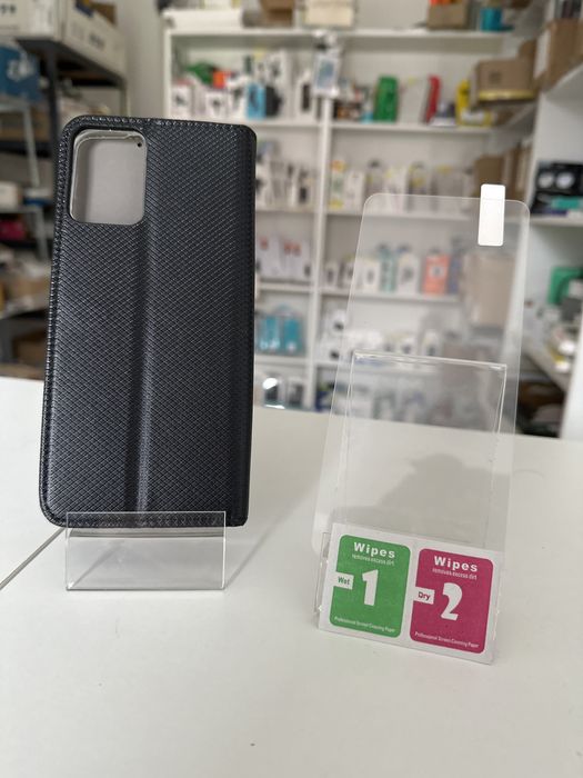 Etui otwierane do boku + SZKŁO hartowane do motorola moto G24 / G04