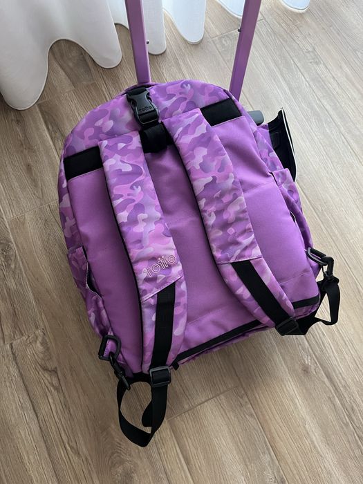 Mochila trolley Totto (dupla funcionalidade)