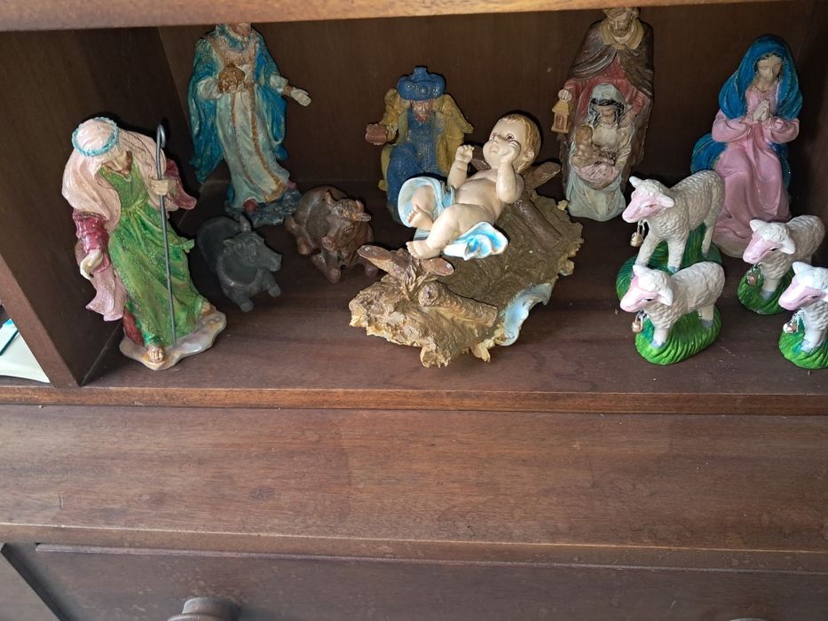 Presepio pintado a mão
