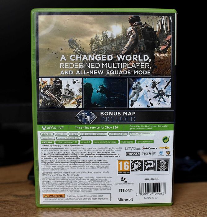 X360 # Call Of Duty Ghosts