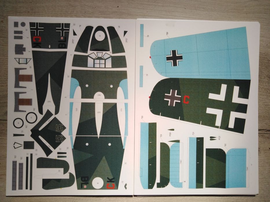 Модель з картону Dornier Do-18D