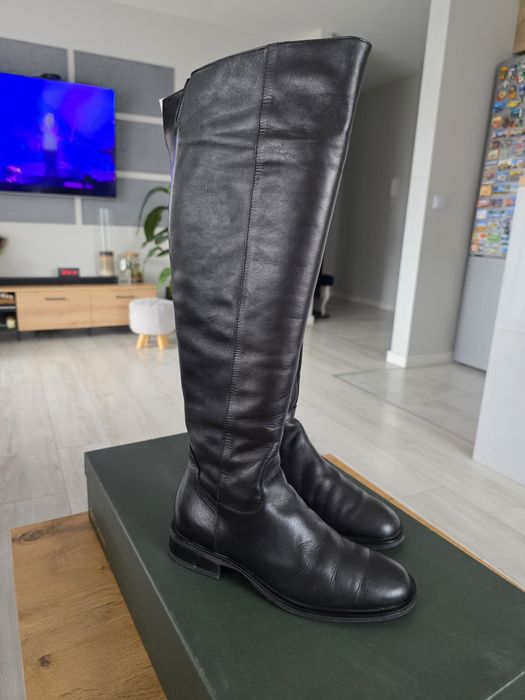 Kozaki oficerki za kolano Gino Rossi rozm. 37