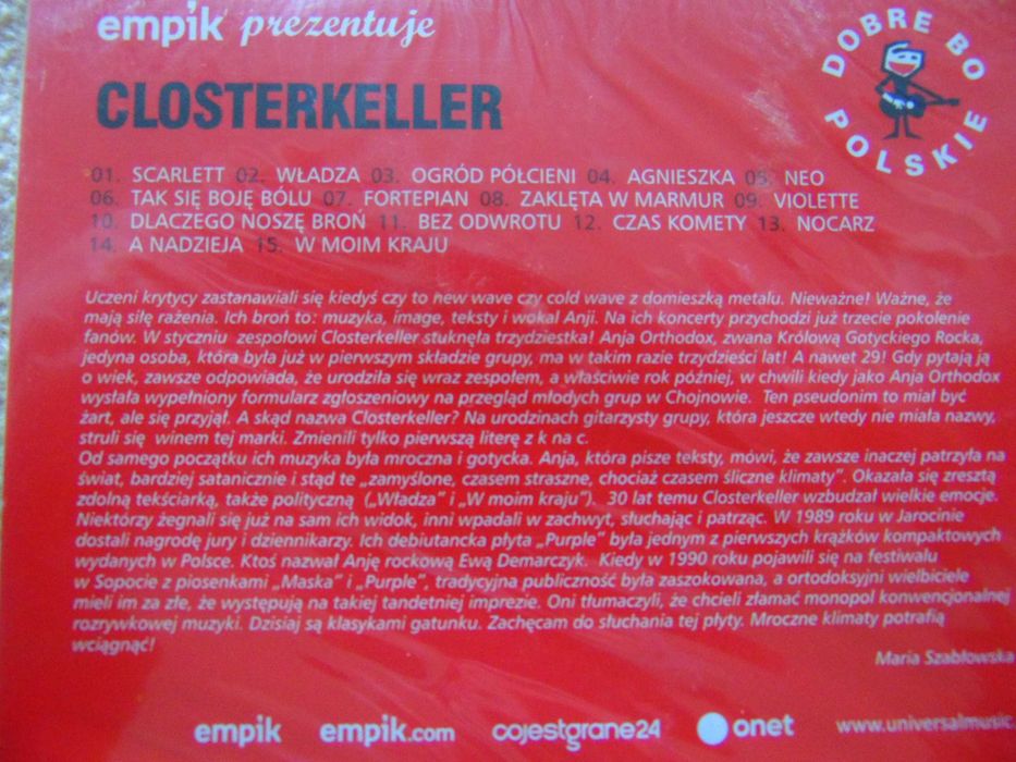 wyprzedaż kolekcji płyt CD