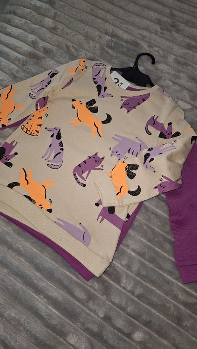 Nowe 2bluzy dla dziewczynki