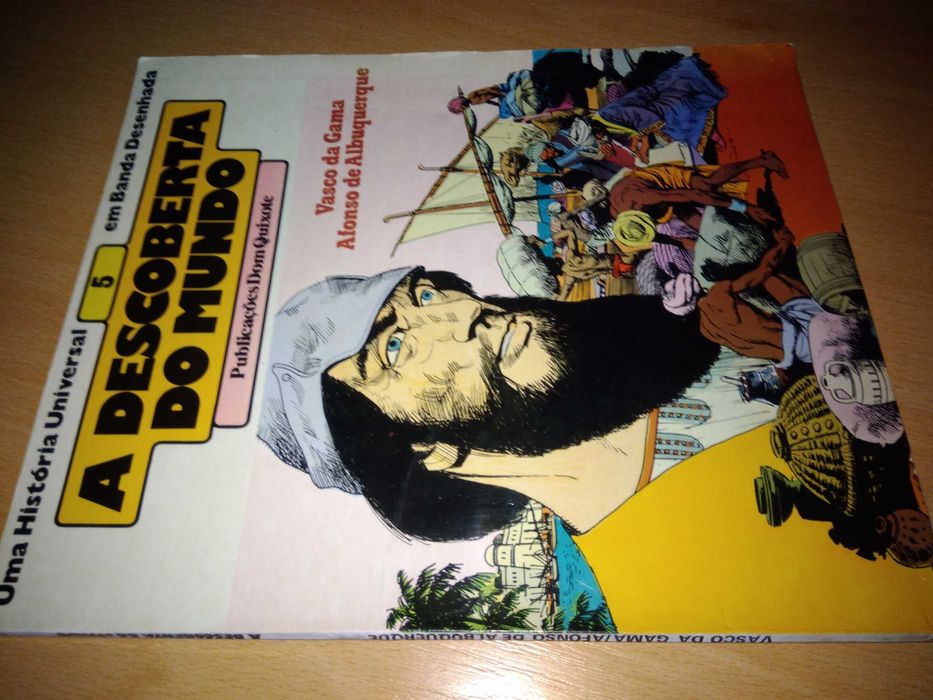 A Descoberta do mundo + 3 Revistas BD VISÃO 1975 - novos