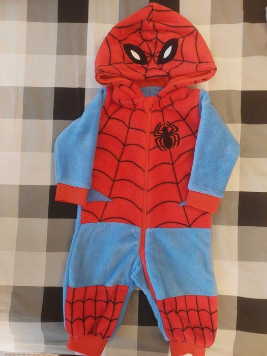Ubranko/strój Spiderman Marvel roz.74cm, 6-9miesięcy