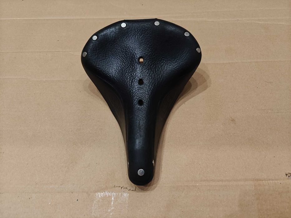 Siodełko skórzane BROOKS. Piękne ponadczasowe. Super stan.POLECAM [01]