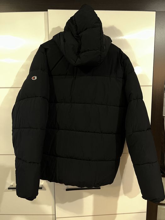 Нейлоновый Пуховик дутий Champion x The North Face XL