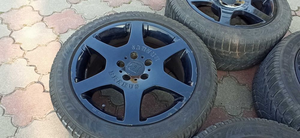 BRABUS 17'' Mercedes 8.5J 5x112 ET45 Dystanse 20mm