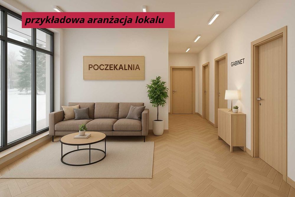 Wynajmę przestronny lokal na usługi , biuro handel