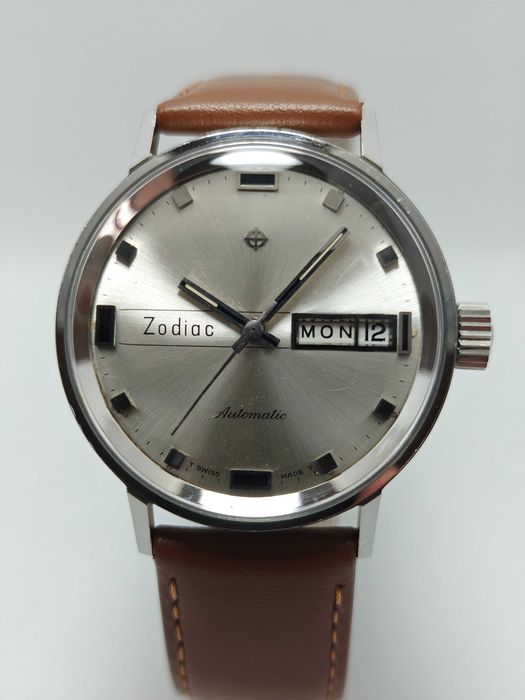 Zodiac automatic lata '70 zegarek męski piękny stan