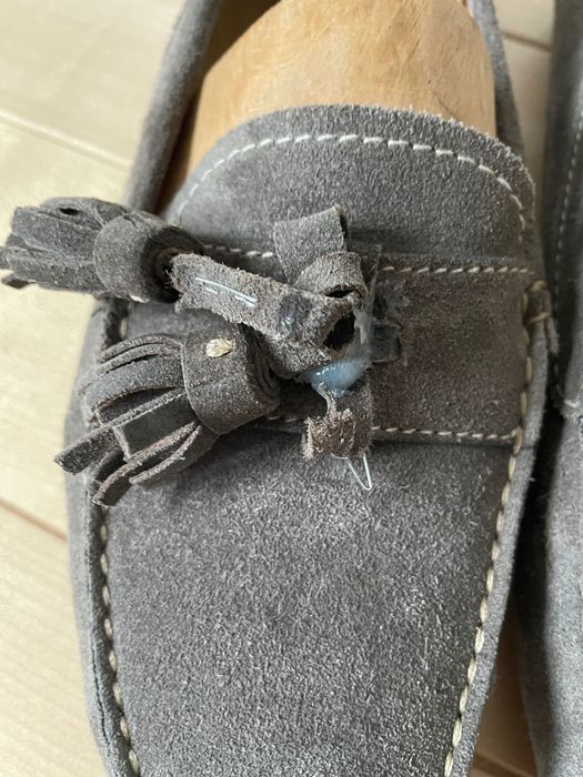 Оригінальні лофери Prada • Замша • Чоловічі • Розмір 41 (26,5 см)