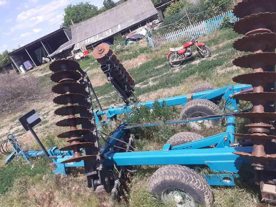 Дисковий лущильник БДЛП-6, КРАСНЯНКА, з турбодисками та котком, 2019