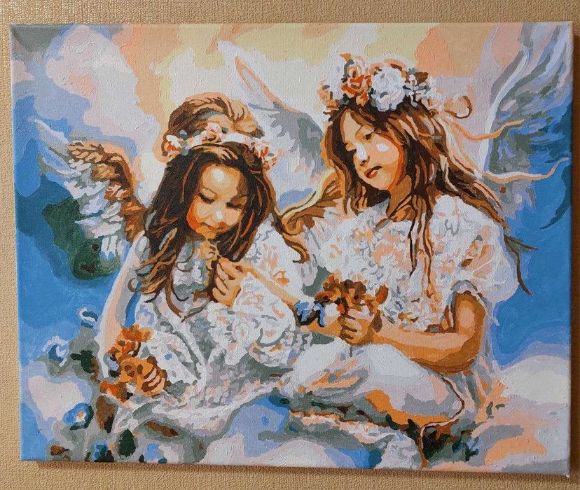 Готовая картина по номерам