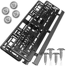 Ramka ramki pod tablice rejestracyjne 2szt carbon karbon