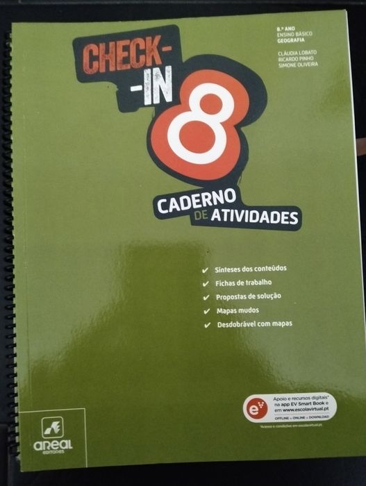 Cadernos de atividades de 8 ano