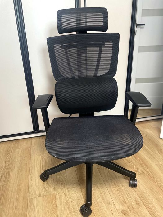 Ergonomiczne krzesło biurowe FlexiSpot C7B-AIR |Stan Idealny-1 rok używane