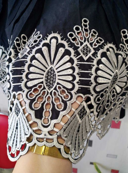 красивая юбка вышивка коттон Styles by steps Голландия р.42 евро 48-50