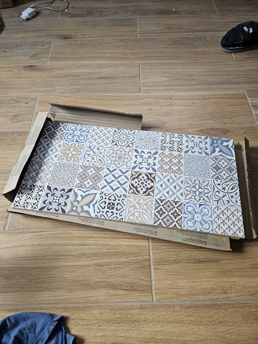 Płytki ścienne Glazura Velvetia Patchwork 5 szt