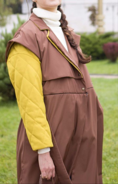 Куртка-тренч, трансформер, від бренду NUGA