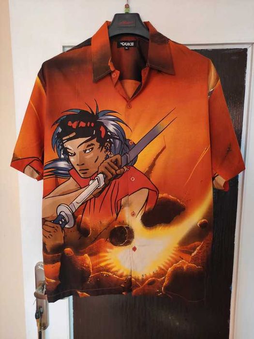 Koszula Duke grafika anime affliction wzorzysta XL Nowa
