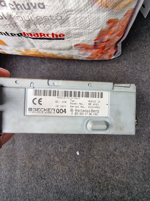 Auto radio Becker Mercedes-Benz