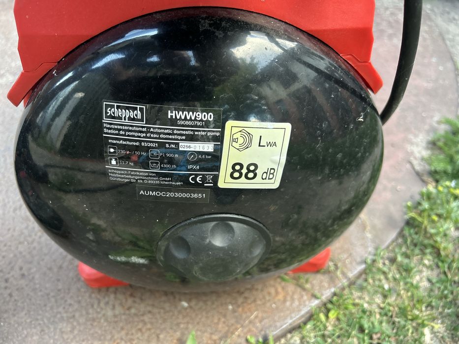 Pompa hydroforowa Scheppach HWW 900