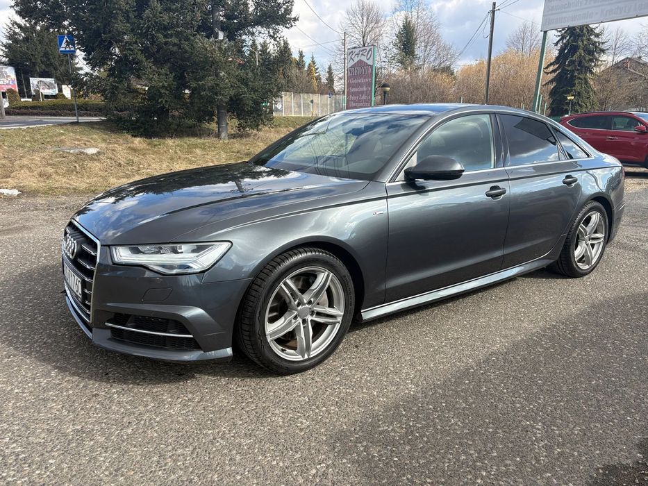 Audi A6 Limousine 3.0 V6 TDI*Quattro*Salon PL*Bezwyp*Klima* *kamera cofania*Skóra*S-Line