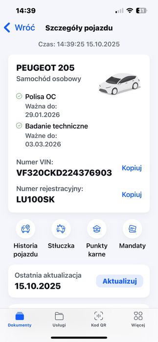 Peugeot 205 Roland Garros Marysin • OLX.pl