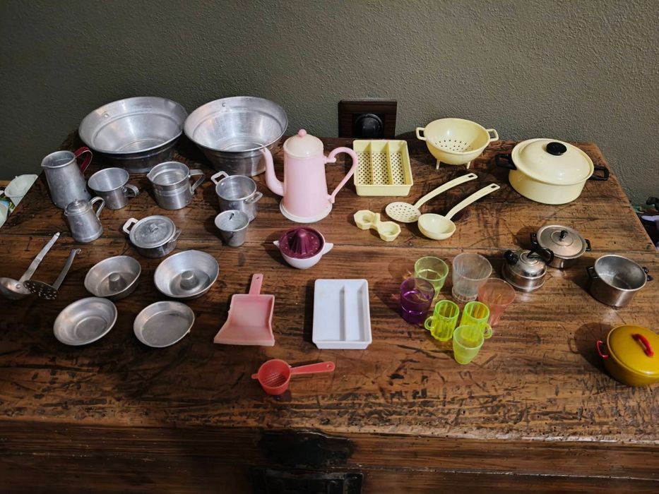 Lote de brinquedos antigos