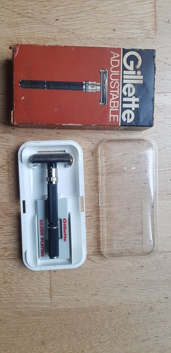 Stara maszynka Gillette Adjustable made in USA