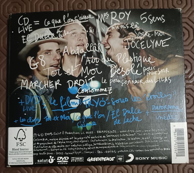 CD+ DVD - Tryo...
