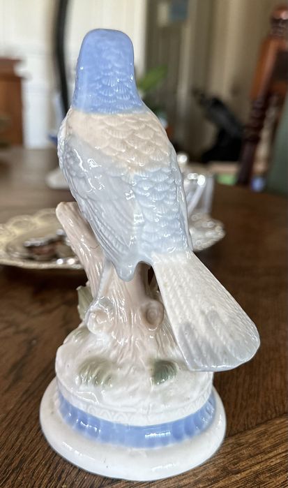 Figurka ptak ptaszek brak sygnatury porcelanowy ceramiczny 1323