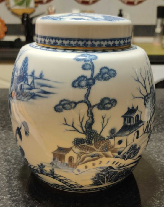 Vaso de Cerâmica Neoclássica Manufactura