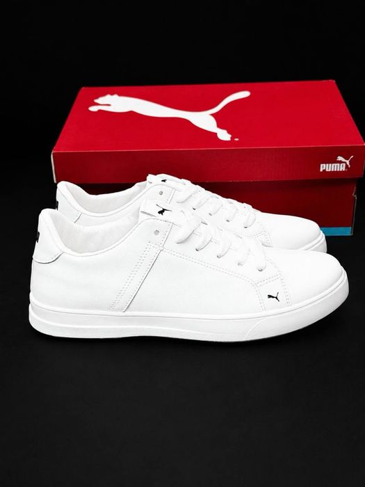 Puma мужские топ качество Недорогие мужськие кросовки на осень Повседневные обычные кросовки кожаные пума