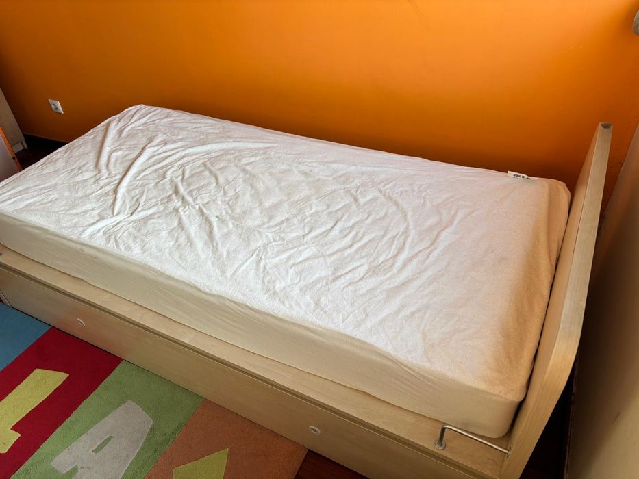 Cama solteiro dupla 200x100