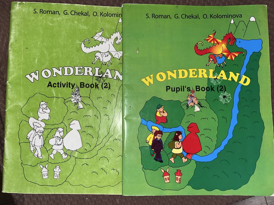 Wonderland Activity Book (2) Робочая тетрадь с английского языка Зошит