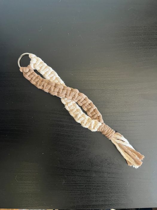 Porta chaves em macrame
