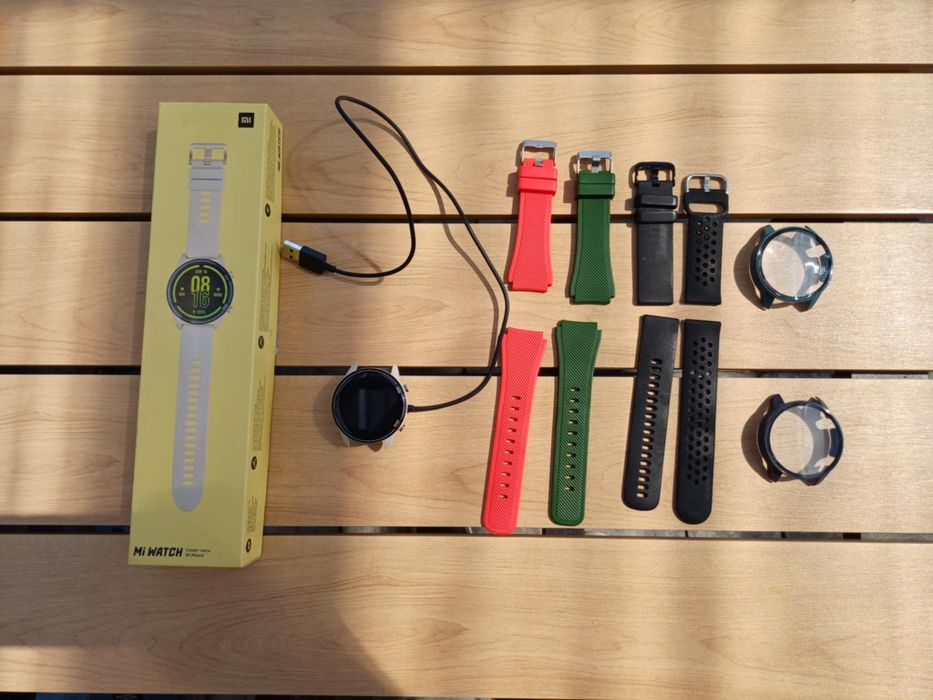 Smartwatch Xiaomi Mi Watch XMWTCL02 beżowy + akcesoria