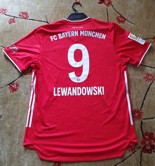 Koszulka Trykot Piłkarski Robert Lewandowski Bayern Domowy sezon 20/21